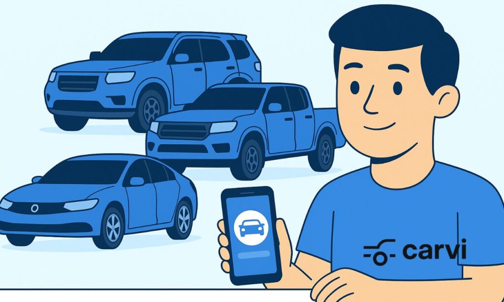 ¿Qué tipo de autos puedes alquilar con CARVI? Desde sedanes hasta camionetas