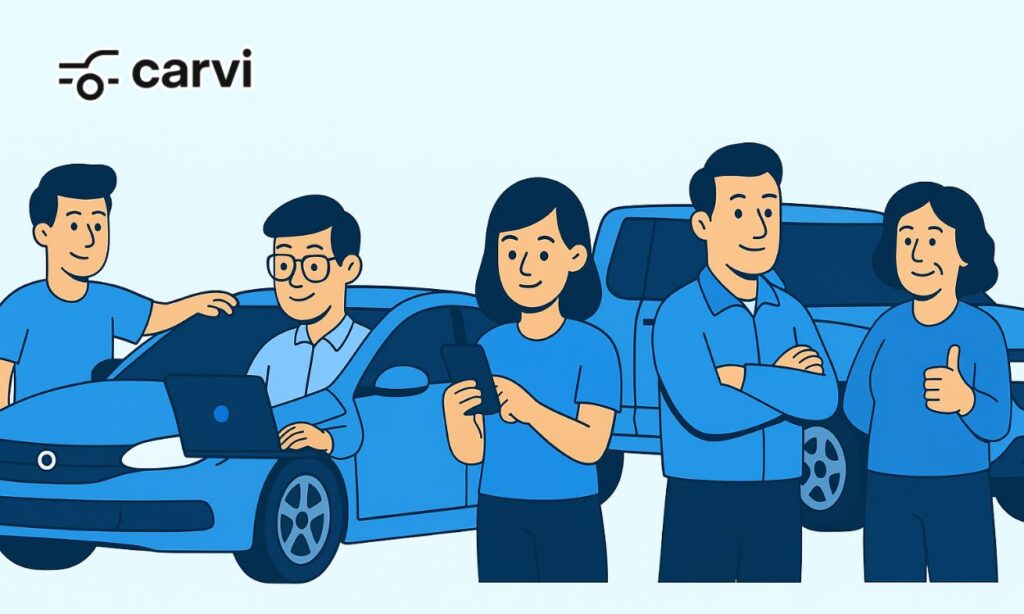 5 perfiles de personas que están ganando dinero con su auto gracias a CARVIAPP